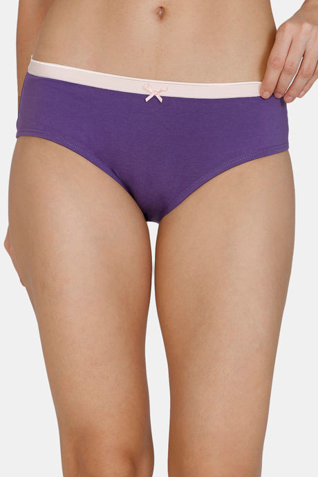 Zivame Anti-Microbial Low Rise Full Coverage Hipster Panty (Pack of 3) - Multicolor — image 6